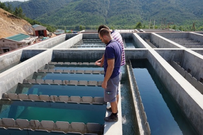 The drinking water treatment plant in Vietnam has been finished